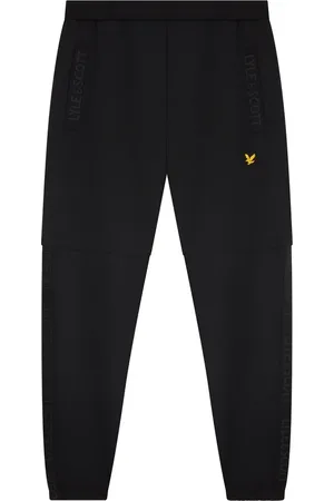 Lyle & Scott Bukser, Herre, Sort, XL, Mid Bottoms Lomme Mærke Trackies