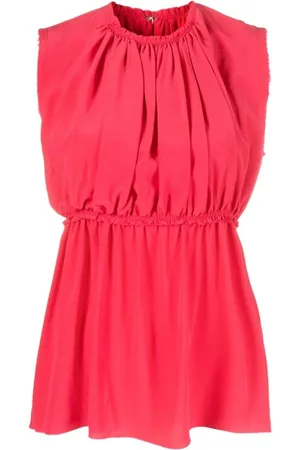 Lanvin Top, Dame, Rød, XS, Klassisk Top