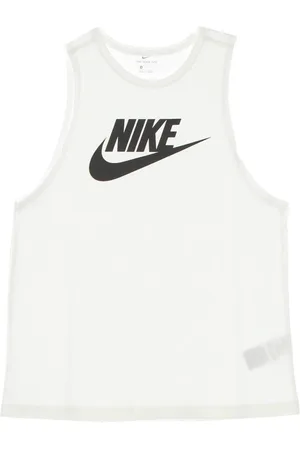 Nike Top, Dame, Hvid, M, Bomuld, Futura Dame Tanktop