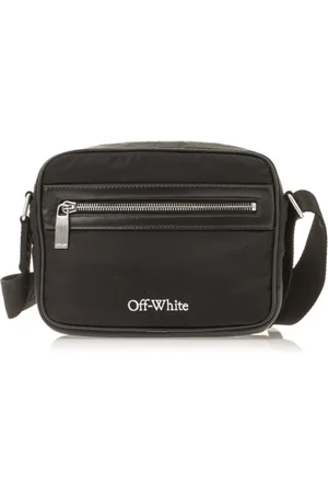 OFF-WHITE Taske, Herre, Sort, ONE SIZE, Uld, Stilfuld Kamerataske