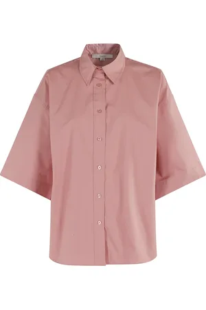 REMAIN Birger Christensen Bluser & Skjorter, Dame, Lyserød, XS, Bomuld, Oversized Bomuldsskjorte