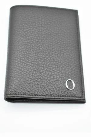 Orciani Tilbehør, Dame, Grå, ONE SIZE, Læder, Ebony Læderpung
