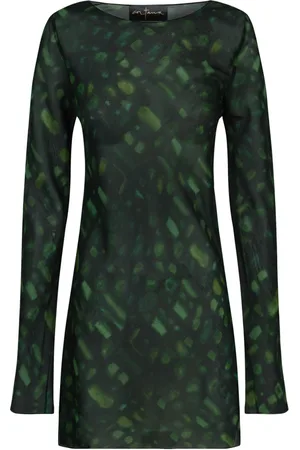 Cortana Top, Dame, Grøn, L, Paris Langærmet Top