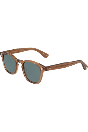 GARRETT LEIGHT Tilbehør, unisex, Brun, 47 MM, Ace Sun Firkantede Solbriller