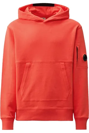 C.P. Company Sweathshirts & Hoodies, Herre, Rød, L, Rød Kænguruhættetrøje Sweatshirt