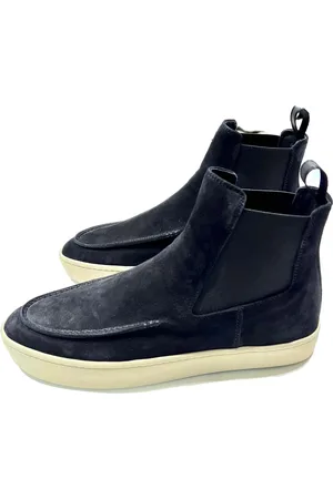 Officine creative Sko, Herre, Blå, 45 EU, Chelsea Boot som en Sneaker