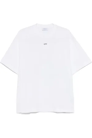 OFF-WHITE Top, Herre, Hvid, S, Bomuld, Vibe Arrow T-shirt
