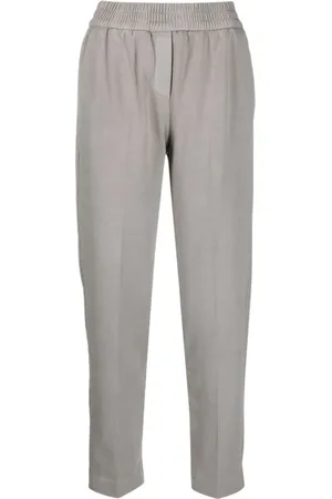 Circolo Bukser, Dame, Hvid, S, Bomuld, Slim-Fit Bukser