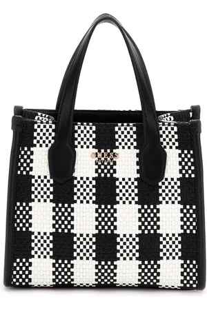 Guess Taske, Dame, Sort, ONE SIZE, Uld, Stilfuld Håndtaske Silvana
