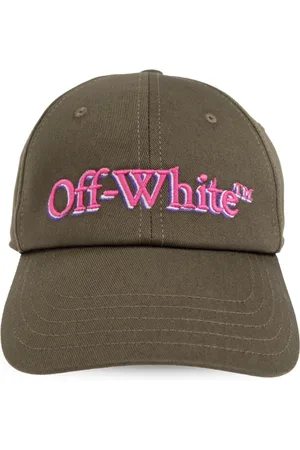 OFF-WHITE Tilbehør, Dame, Grøn, ONE SIZE, Bomuld, Baseball Cap