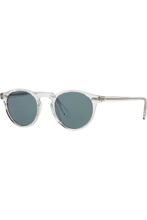 Oliver Peoples Tilbehør, Herre, Hvid, 50 MM, Gregory Peck Solbriller