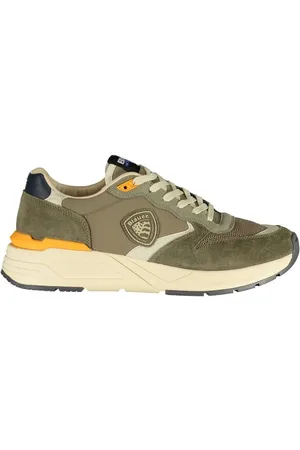 Blauer Sko, Herre, Grøn, 40 EU, Uld, Grønne Snøresports Sneakers