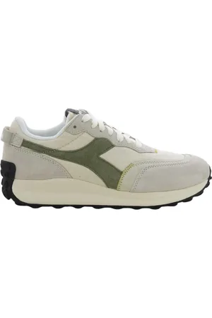 Diadora Sko, Herre, Flerfarvet, 42 EU, Suede, Herre Khaki Race Ruskind Sko