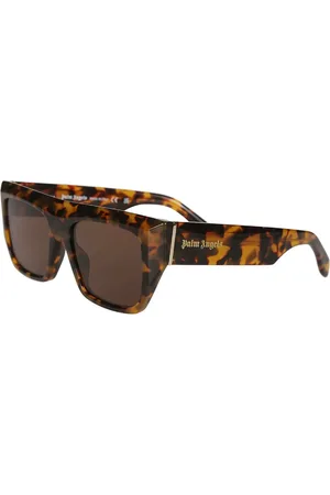 Palm Angels Tilbehør, unisex, Brun, 54 MM, Uld, Solbriller Peri052 Niland