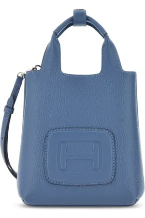 Hogan Taske, Dame, Blå, ONE SIZE, Uld, H-Bag Shopping Bag Mini