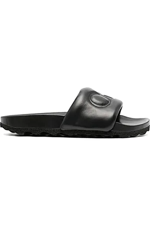 OFF-WHITE Sko, Herre, Sort, 39 EU, Uld, Stilfulde Ciabatta Sliders