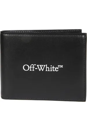 OFF-WHITE Tilbehør, Herre, Sort, ONE SIZE, Bomuld, Bogormens Bifold-pung
