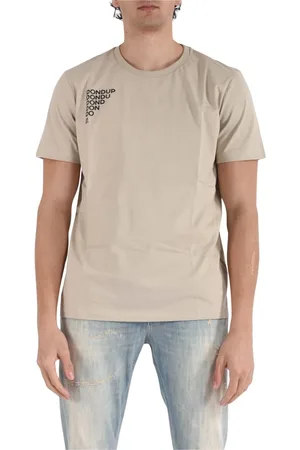 Dondup Top, Herre, , L, Bomuld, Jersey T-shirt med slim fit
