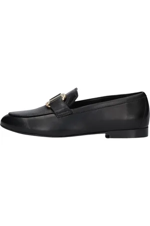Toral Sko, Dame, Sort, 37 EU, Uld, Klassisk Loafer med Trendy Twist