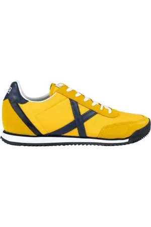 Munich Sko, Herre, Gul, 40 EU, Gule Sporty Tekstil Sneakers