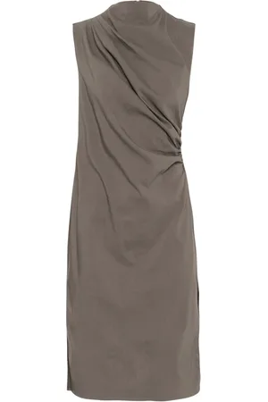 My Essential Wardrobe Kjole, Dame, Brun, M, Elegant Soramw Kjole i Major