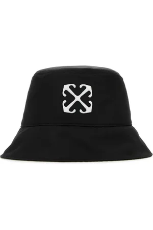 OFF-WHITE Tilbehør, Herre, Sort, ONE SIZE, Uld, Arrow Bucket Hat
