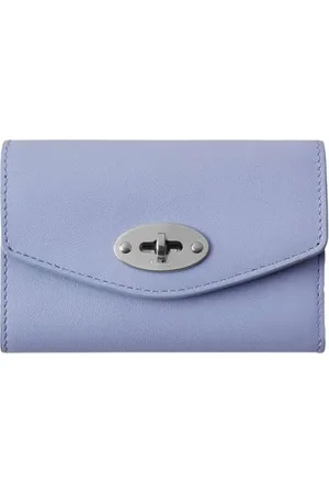 MULBERRY Tilbehør, Dame, Lilla, ONE SIZE, Læder, Darley Foldet Tegnebog