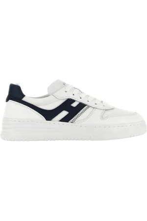 Hogan Sko, Herre, Hvid, 44 1/2 EU, Læder, H630 Sneakers