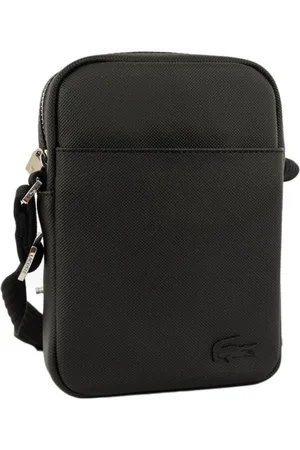 Lacoste Taske, Herre, Sort, ONE SIZE, Uld, Slank Vertikal Kamerataske