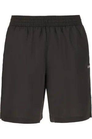 OFF-WHITE Badetøj, Herre, Sort, S, Polyester, Scribble Diags Surfer Badeshorts