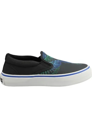 MARCELO BURLON Sko, Herre, Grå, 44 EU, Tyl, Wings-print Sneakers