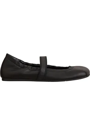 vic matiè Sko, Dame, Sort, 37 EU, Læder, Læder Ballerina Flats