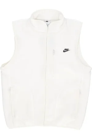 Nike Jakke, Herre, Hvid, XS, Uld, Sherpa Fabric Windized Vest