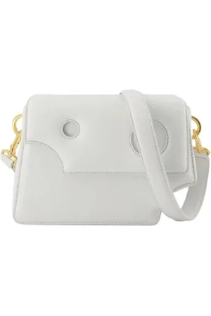 OFF-WHITE Taske, Dame, Hvid, ONE SIZE, Uld, Læder Skuldertaske