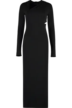 VERSACE Kjole, Dame, Sort, XS, Elegant Sort Kjole til Kvinder