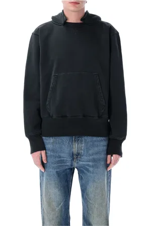OUR LEGACY Sweathshirts & Hoodies, Herre, Sort, L, Bomuld, Sort Strikvarer Relikvie Hættetrøje
