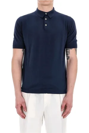 ELEVENTY Top, Herre, Blå, 2XL, Bomuld, Blå T-shirts og Polos