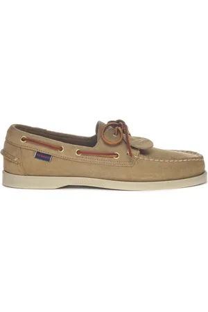 SEBAGO Sko, Herre, Brun, 41 EU, Læder, Italiensk Ruskind Loafer