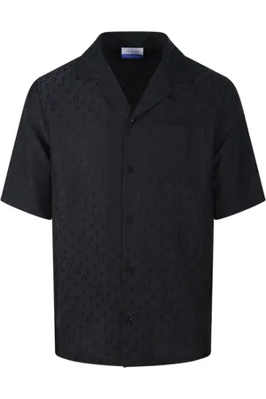 OFF-WHITE Skjorte, Herre, Sort, L, Bomuld, Silkcot Holiday Shirt