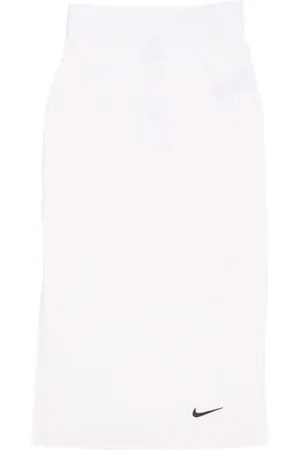Nike Nederdel, Dame, Hvid, M, Ribbet Jersey Nederdel