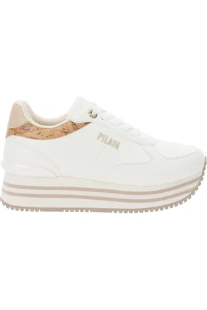 ALVIERO MARTINI 1A CLASSE Sko, Dame, Hvid, 36 EU, Læder, Dame Sneakers i Imiteret Læder