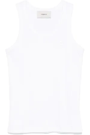 COPERNI Top, Dame, Hvid, S, Bomuld, Hvid T-shirt til kvinder