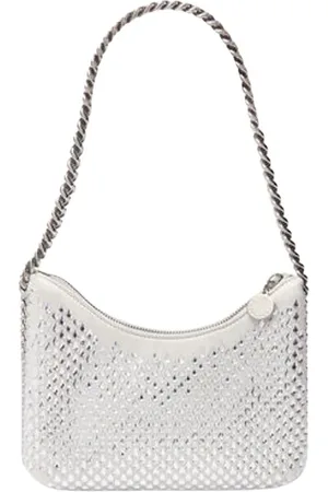 Stella McCartney Taske, Dame, Grå, ONE SIZE, Uld, Elegant Skuldertaske