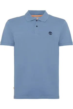 Timberland Top, Herre, Blå, 2XL, Bomuld, Bomuld Polo Skjorter
