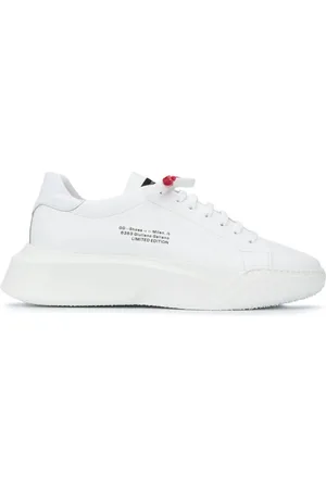 Giuliano Galiano Sko, Herre, Hvid, 36 EU, Hvide Cocco Sneakers til Mænd