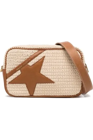 Golden Goose Taske, Dame, Brun, ONE SIZE, Beige/Brun Stjernetaske