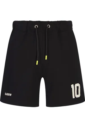 BARROW Shorts, Herre, Sort, L, Bomuld, Sort Bermuda Shorts i Bomuld med Logo