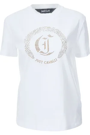 Roberto Cavalli Top, Dame, Hvid, XS, T-shirts og Polos