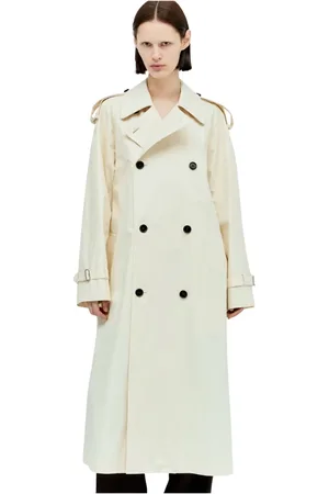 Burberry Frakke, Dame, , 2XS, Bomuld, Double-Breasted Trenchcoat