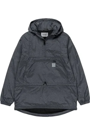Carhartt Jakke, Herre, Grå, XS, Polyester, Vandafvisende jakke med mesh-foring